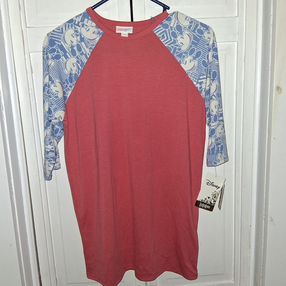 LuLaRoe Disney's Mickey Mouse Red Top